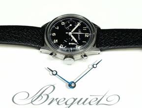 Thumbnail von Breguet Type XX - XXI - XXII RARE SPECIAL TYPE 20 XX FLYBACK FROM 1955 WITH EXTRACT