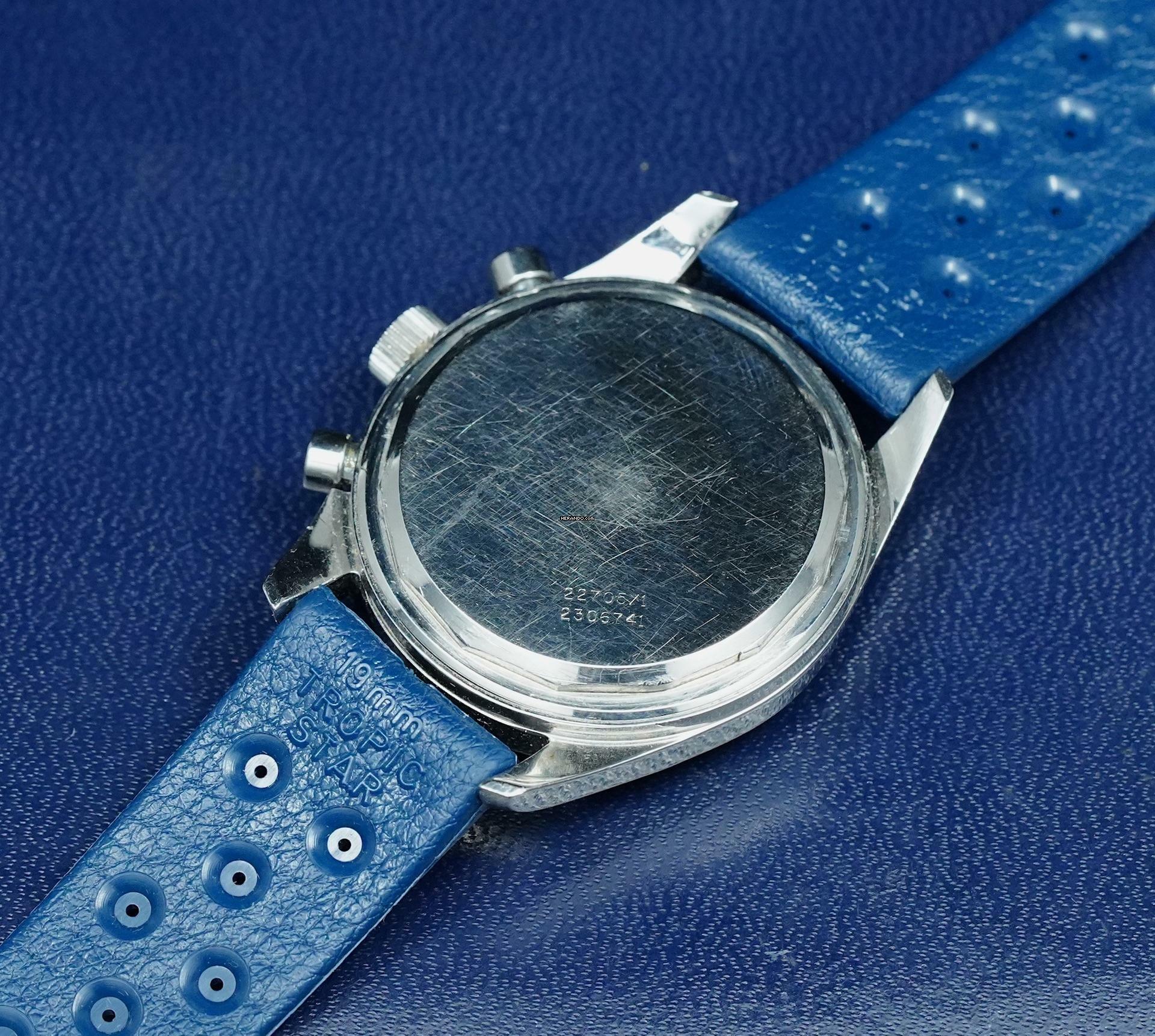 Thumbnail von Universal Genève Compax VALJOUX 72 SOLEIL DIAL NINA CASE RARE VINTAGE