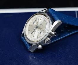 Thumbnail von Universal Genève Compax VALJOUX 72 SOLEIL DIAL NINA CASE RARE VINTAGE