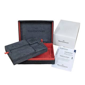 Meistersinger Archao DLC Herrenuhr Automatik schwarz - AR902BL