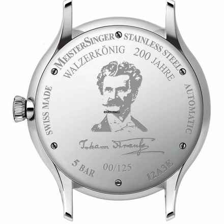  Meistersinger Pangaea Edition Johann Strauss Pangaea Herrenuhr Automatik - ED-PMN-STRAUSS 