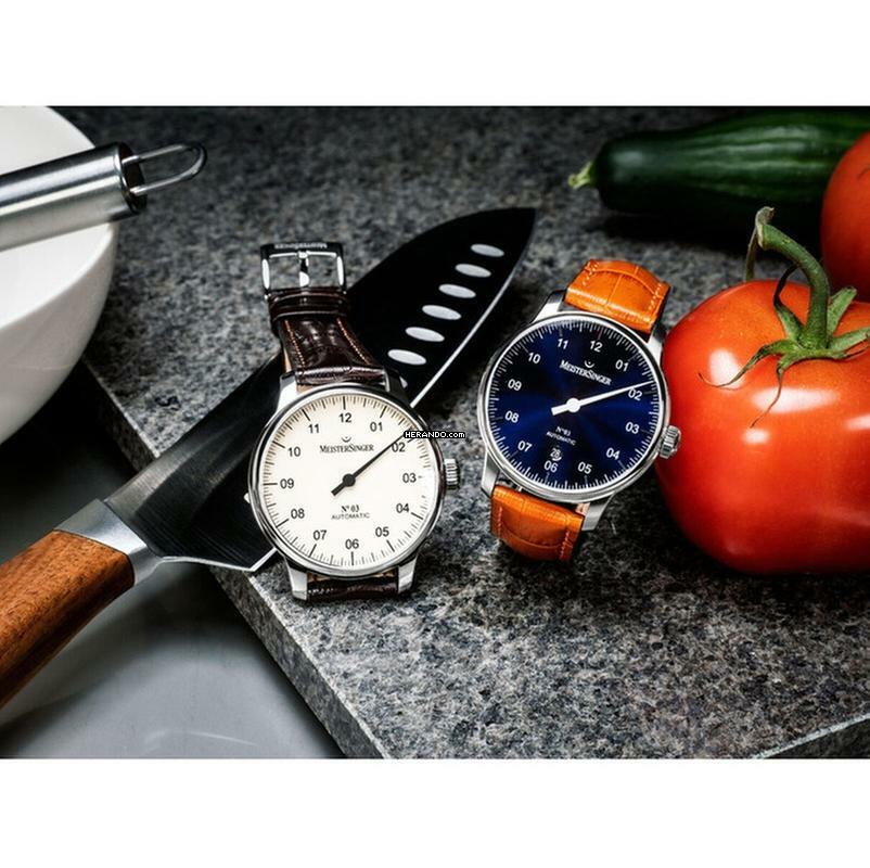 Thumbnail von Meistersinger N° 03 Nr 03 Herrenuhr Automatik AM 903