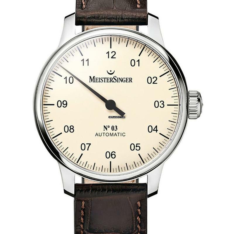 Thumbnail von Meistersinger N° 03 Nr 03 Herrenuhr Automatik AM 903