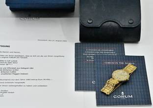 Thumbnail von Corum Admiral's Cup 44.810.65 V067 A012 | Diamond | orig. gold bracelet