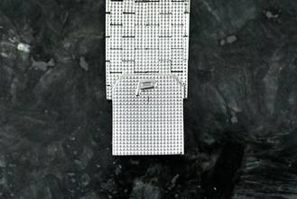 Thumbnail von Piaget rare Vintage TV Screen | 9501 | Clous De Paris | white gold