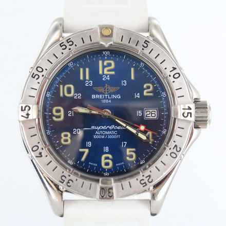  Breitling Superocean Ref. A17040//Automatic//blue//40mm//Steel//#KS 