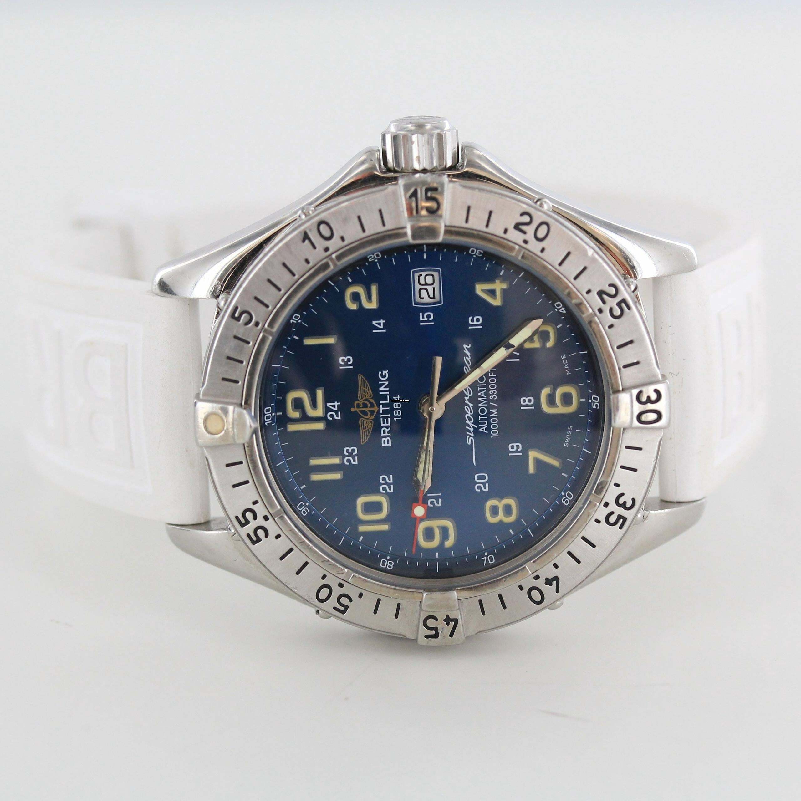 Thumbnail von Breitling Superocean Ref. A17040//Automatic//blue//40mm//Steel//#KS
