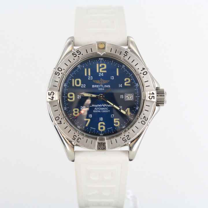  Breitling Superocean Ref. A17040//Automatic//blue//40mm//Steel//#KS 