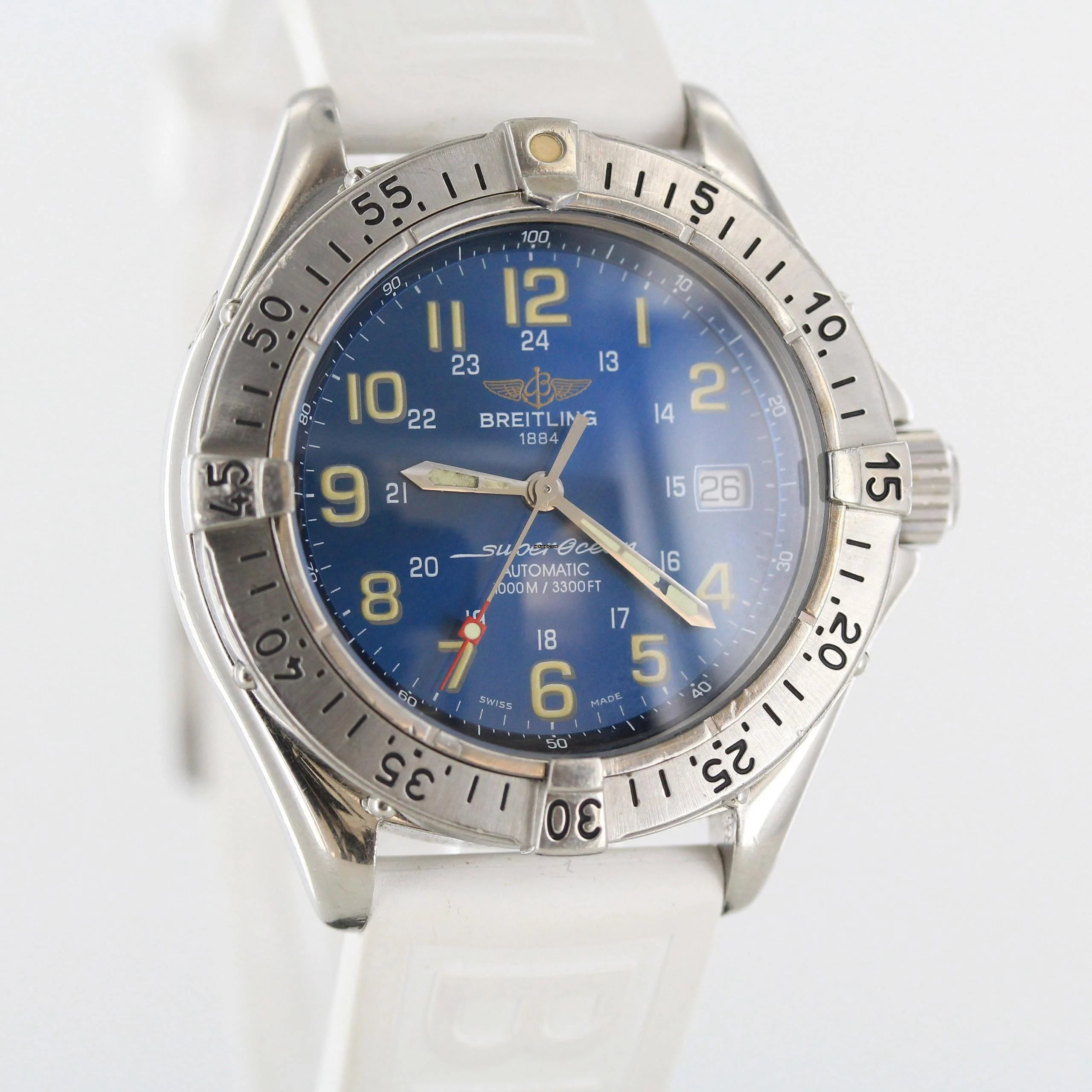Thumbnail von Breitling Superocean Ref. A17040//Automatic//blue//40mm//Steel//#KS