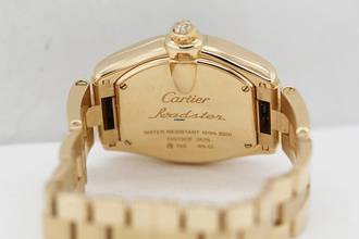 Thumbnail von Cartier Roadster Dial Ladies Quartz Roadster 18k Watch Full-Set