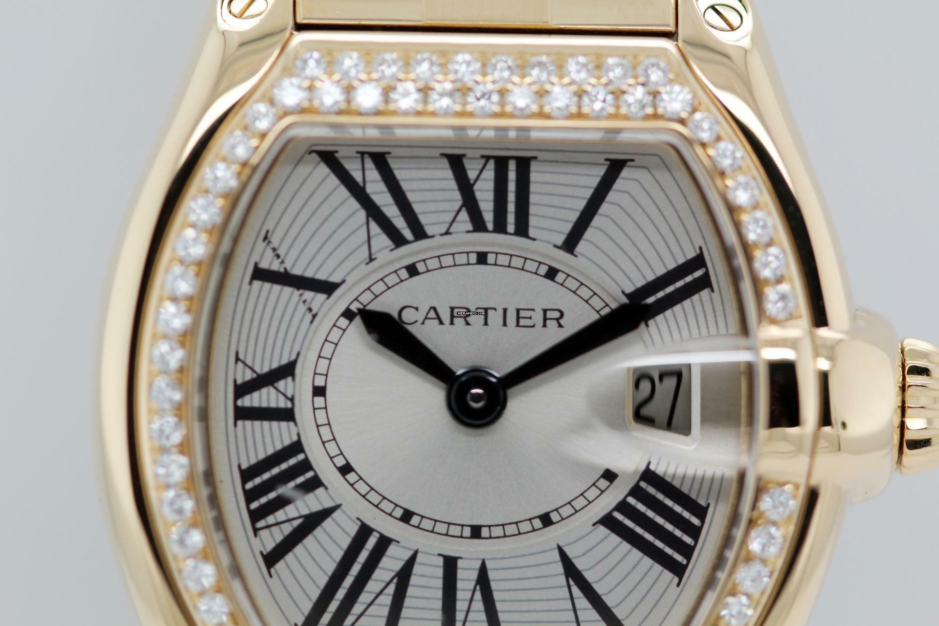 Thumbnail von Cartier Roadster Dial Ladies Quartz Roadster 18k Watch Full-Set