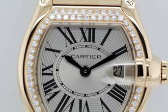 Thumbnail von Cartier Roadster Dial Ladies Quartz Roadster 18k Watch Full-Set