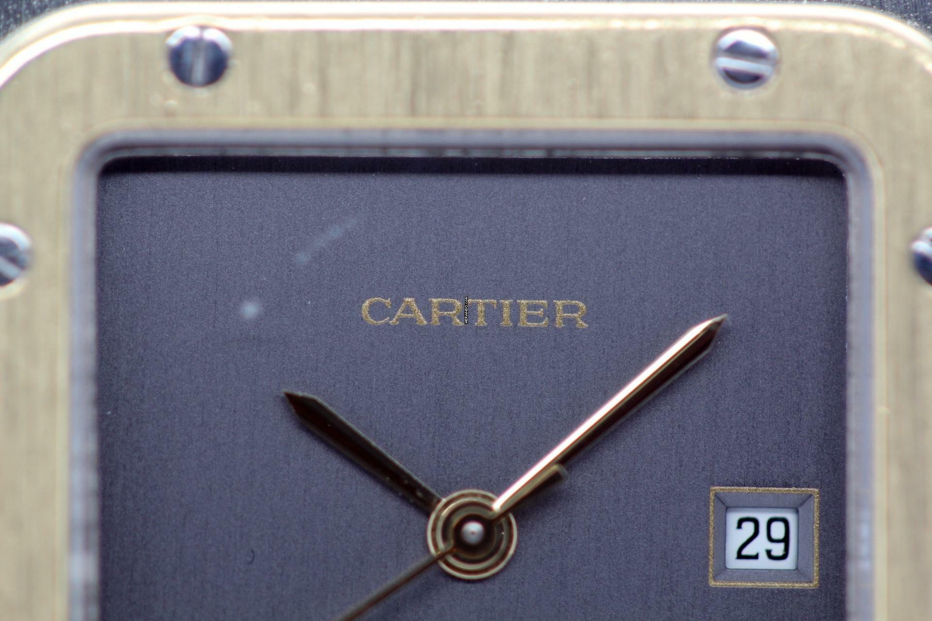  Cartier Santos Carree Box and Papers 