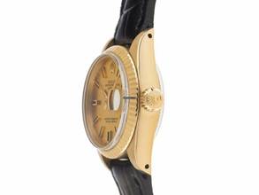 Thumbnail von Rolex Lady-Datejust Ref.6917 1979 Box&Beschreibung sehr gut Vintage Datejust Lady open 6/9 18kt Gelbgold