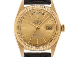 Thumbnail von Rolex Day-Date 36 Ref.1803 1973 Box&Beschreibung sehr gut Vintage Day-Date 18kt Gelbgold