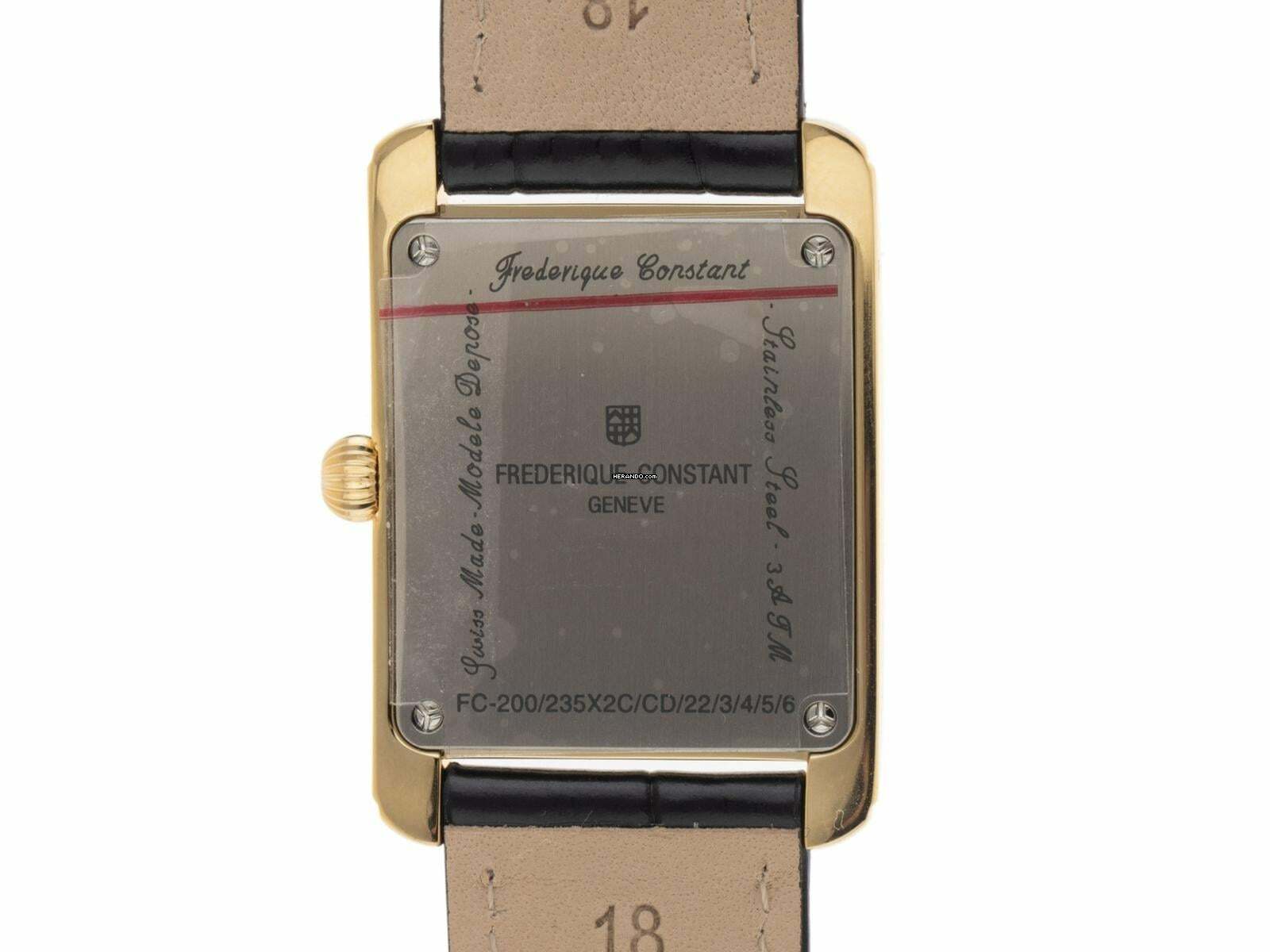 Thumbnail von Frederique Constant Classics Carree Ref. FC-235S2C5 2025 Full Set Neu Classic Carree