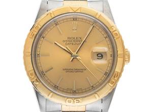 Thumbnail von Rolex Datejust Turn-O-Graph Turn-O-Graph Ref.16263 1991 Box&Beschreibung sehr gut Vintage Datejust Turn-O-Graph