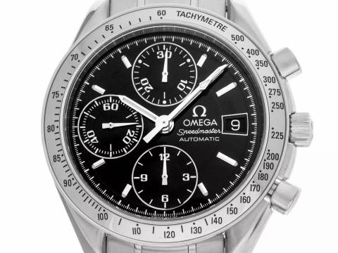  Omega Speedmaster Date Ref.3513.50.00 2000 Full Set sehr gut Vintage Speedmaster Date 