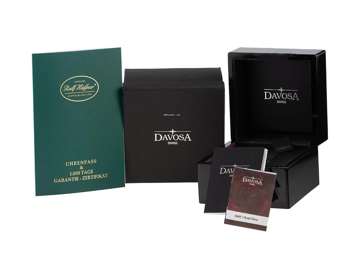  Davosa Argonautic World Traveller Ref.161.542.40 Full Set Neu Argonautic World Traveller 