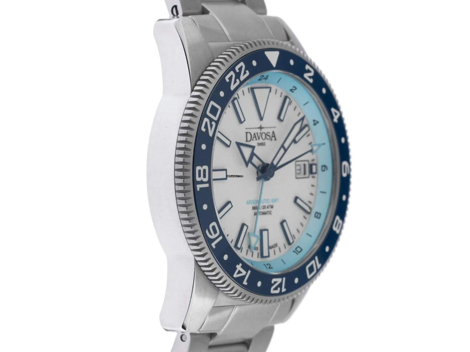 Thumbnail von Davosa Argonautic World Traveller Ref.161.542.40 Full Set Neu Argonautic World Traveller