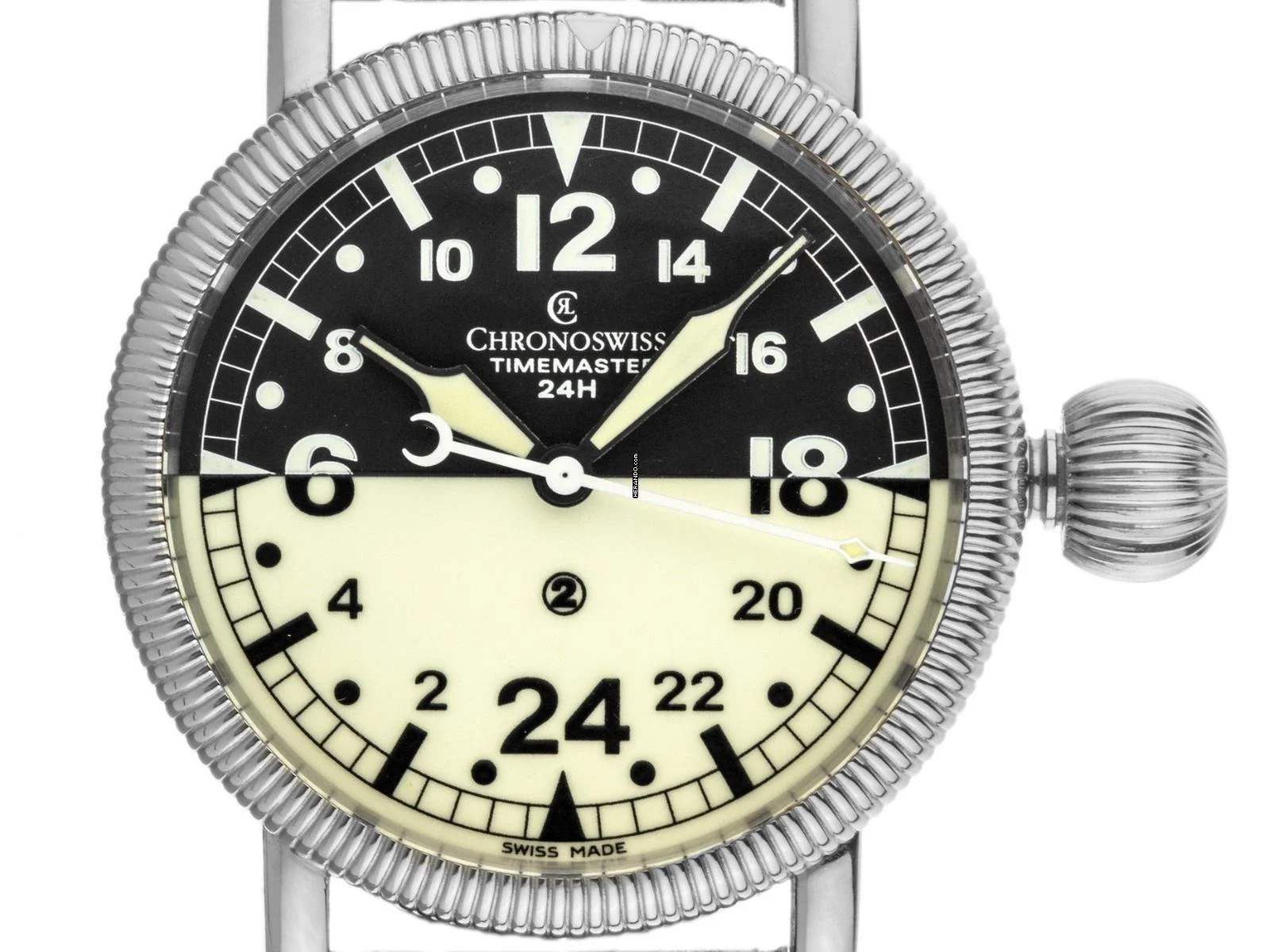  Chronoswiss Timemaster Ref.CH 6433 D/N 2010 Full Set sehr gut Vintage Timemaster 24H 