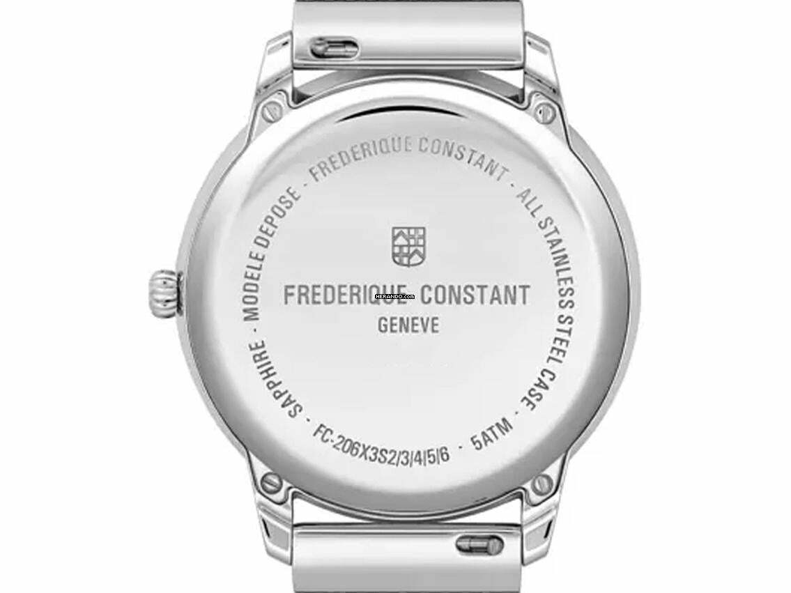 Thumbnail von Frederique Constant Classics Moneta Ref.FC-206N3S6B Full Set Neu Classics Moneta