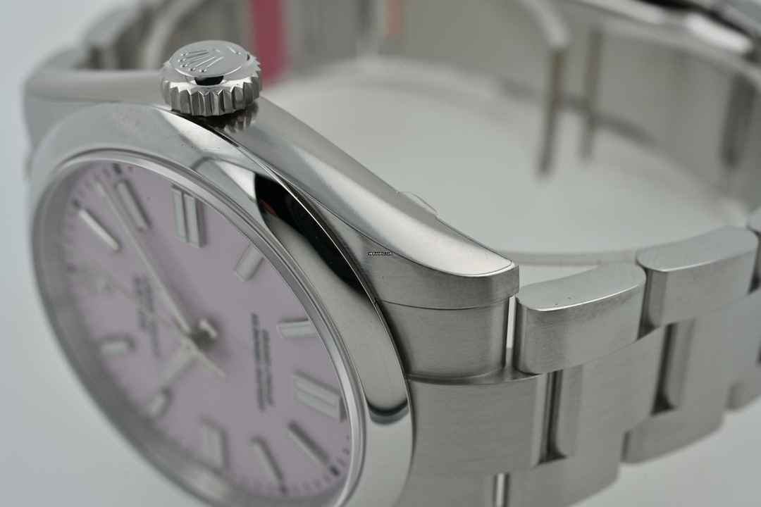  Rolex Oyster Perpetual Automatik 134300 Pink Candy Dial Stickers 