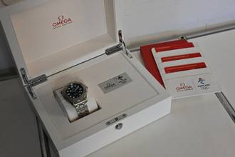 Thumbnail von Omega Seamaster 300 Professional Chronometer Blue Dial Beijing 2022 52230422003001