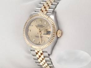 Thumbnail von Rolex Lady-Datejust 28 279173 2020 Stahl Gelbgold 750 Diamanten Automatik Stainless Steel 18kt Yellow Gold Jubilé-band Chronometer Oyster