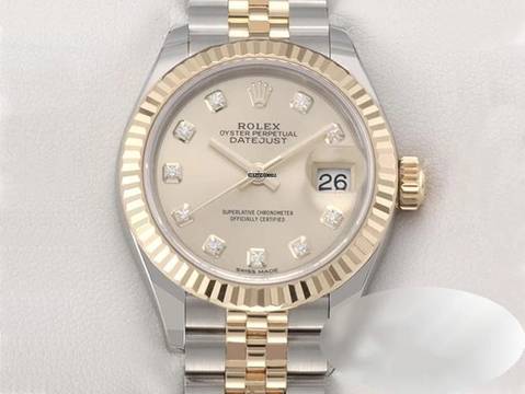  Rolex Lady-Datejust 28 279173 2020 Stahl Gelbgold 750 Diamanten Automatik Stainless Steel 18kt Yellow Gold Jubilé-band Chronometer Oyster 