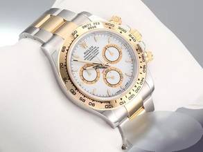 Thumbnail von Rolex Daytona 126503 2024 Edelstahl Gelbgold 750 Chronograph Automatik Stainless Steel 18kt Yellow Gold Chronometer Oyster-band White Dial