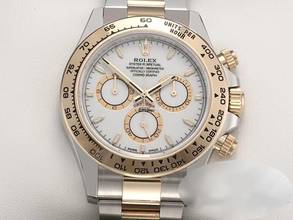 Thumbnail von Rolex Daytona 126503 2024 Edelstahl Gelbgold 750 Chronograph Automatik Stainless Steel 18kt Yellow Gold Chronometer Oyster-band White Dial