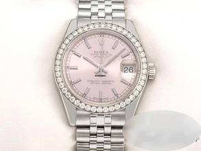 Thumbnail von Rolex Datejust 31 31mm Medium 178384 2012 Edelstahl Weissgold 750 Diamanten Stainless Steel 18kt White Gold Jubilé-band Chronometer Oyster