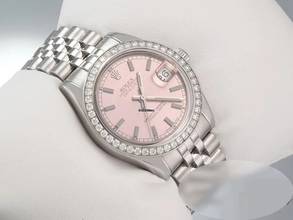 Thumbnail von Rolex Datejust 31 31mm Medium 178384 2012 Edelstahl Weissgold 750 Diamanten Stainless Steel 18kt White Gold Jubilé-band Chronometer Oyster