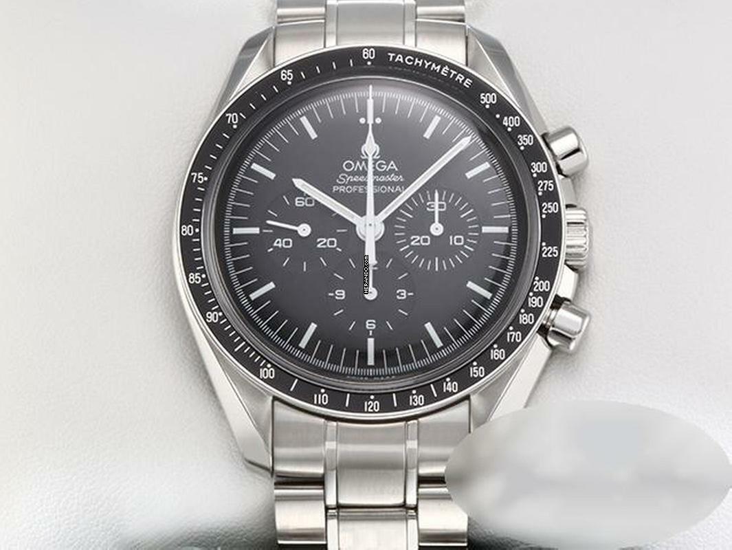  Omega Speedmaster Professional Moonwatch 311.33.42.30.01.001 Chronograph Steel Black Dial 