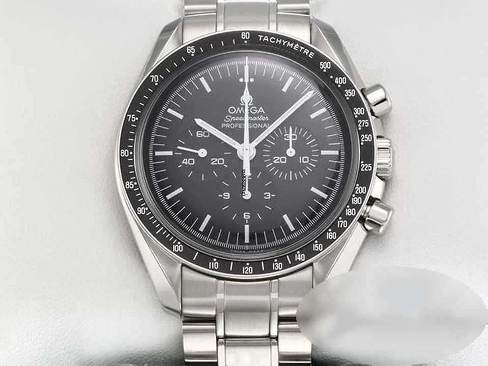  Omega Speedmaster Professional Moonwatch 311.33.42.30.01.001 Chronograph Steel Black Dial 