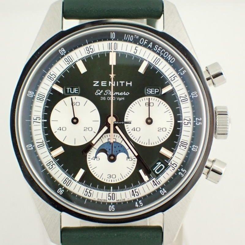  Zenith Chronomaster Original Triple Calendar Boutique NEW FULL SET 
