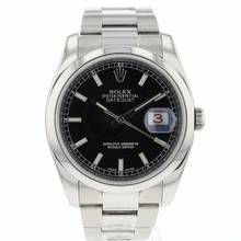Thumbnail von Rolex Datejust 36 Black Roulette Dial