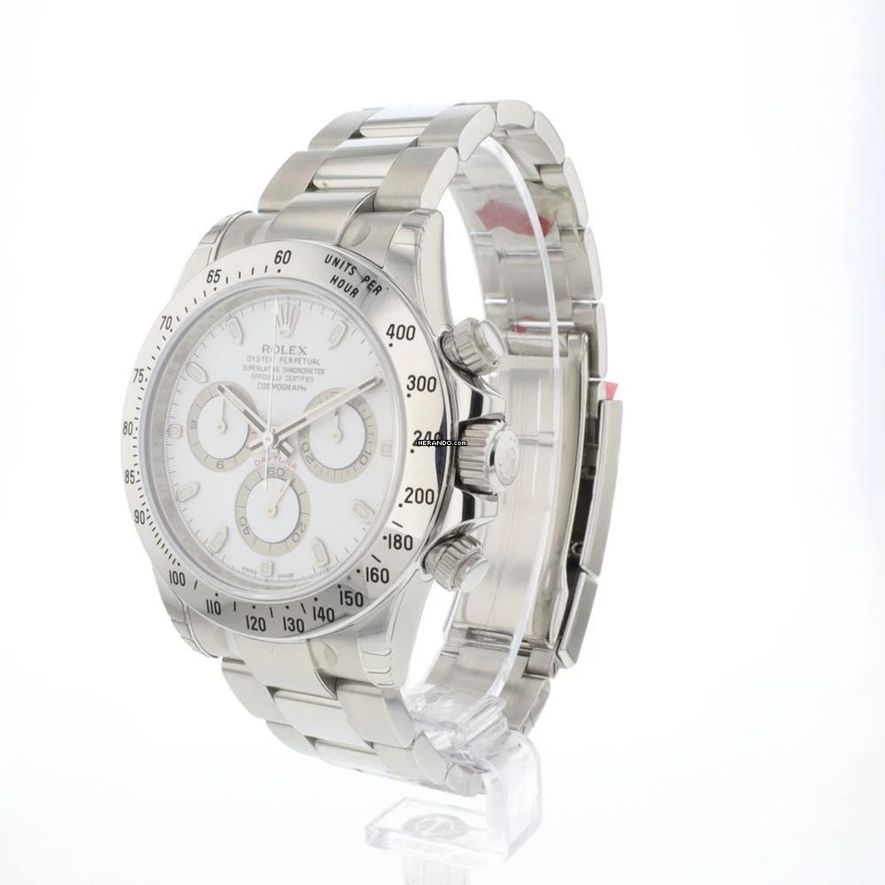 Rolex Daytona Steel White Dial NEW '11 