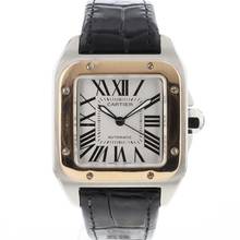Thumbnail von Cartier Santos 100 MM Steel/Rose Gold