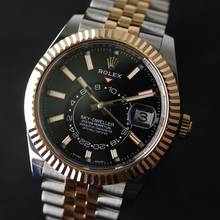 Thumbnail von Rolex Sky-Dweller Steel/Gold Jubilee Black Dial