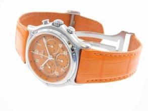 Thumbnail von Ebel Le Modulor 1911 Chronograph im Full Set Top Zustand original Krokoband und Faltschließe