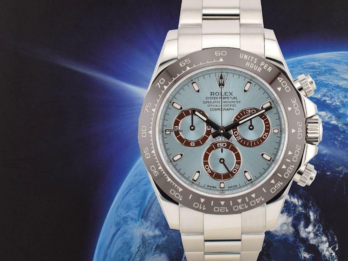 Rolex Daytona Cosmograph Daytona 116506 Platinum - Like New 2019