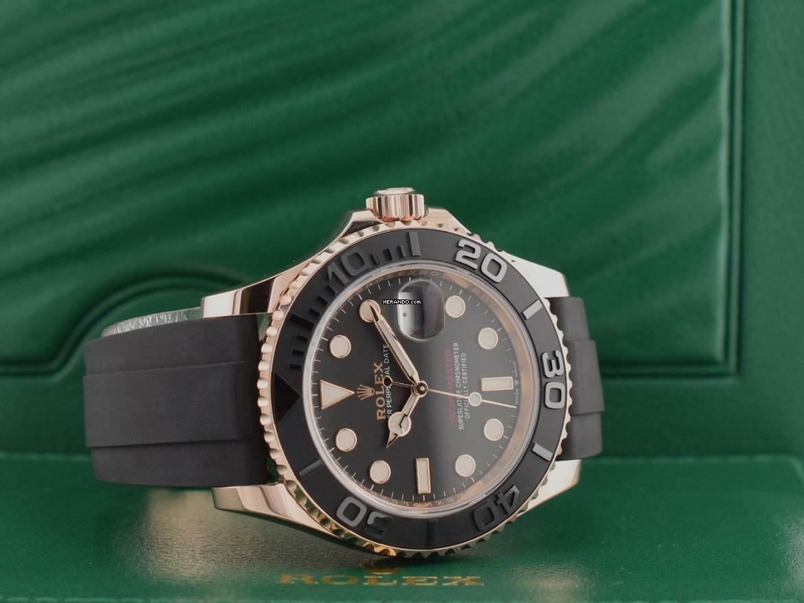 Thumbnail von Rolex Yacht-Master 40 Rose Gold 40mm Ref. 126655 Oysterflex New 2023