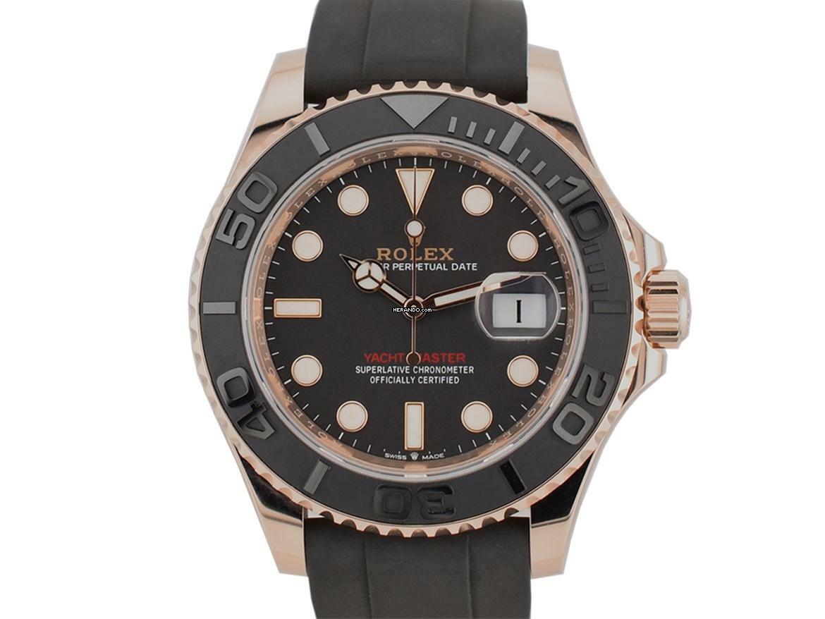 Thumbnail von Rolex Yacht-Master 40 Rose Gold 40mm Ref. 126655 Oysterflex New 2023