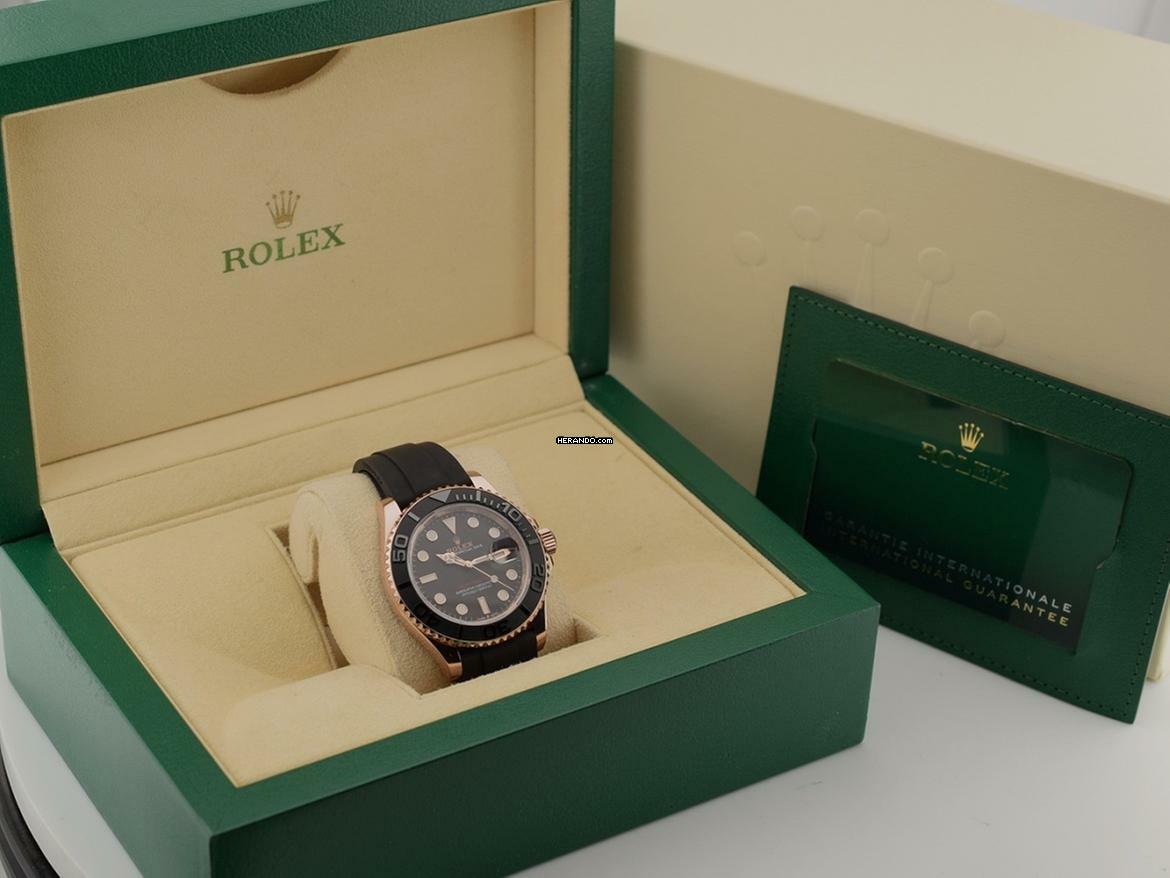 Thumbnail von Rolex Yacht-Master 40 Rose Gold 40mm Ref. 126655 Oysterflex New 2023