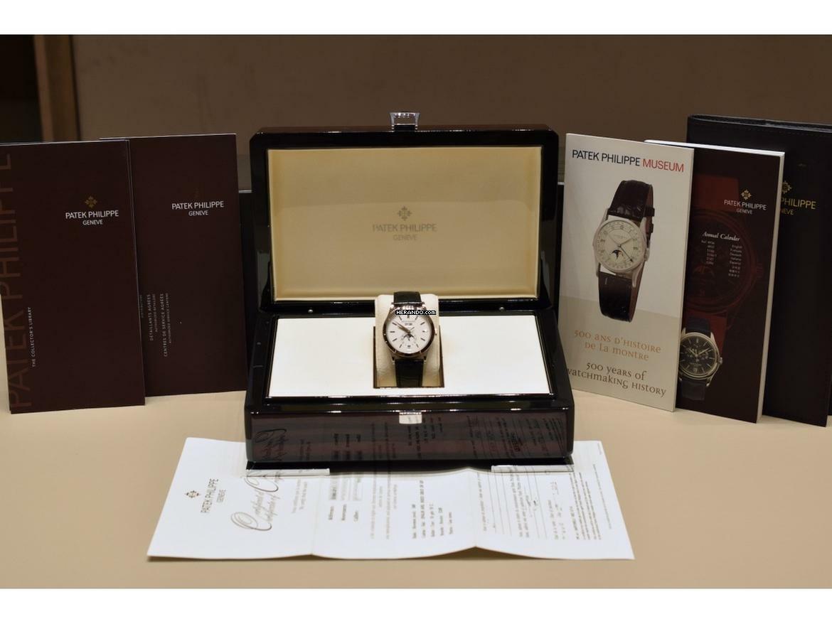Thumbnail von Patek Philippe Annual Calendar Complicazioni 5396g-011 Annual Calendar Like New 2015 - Full Set