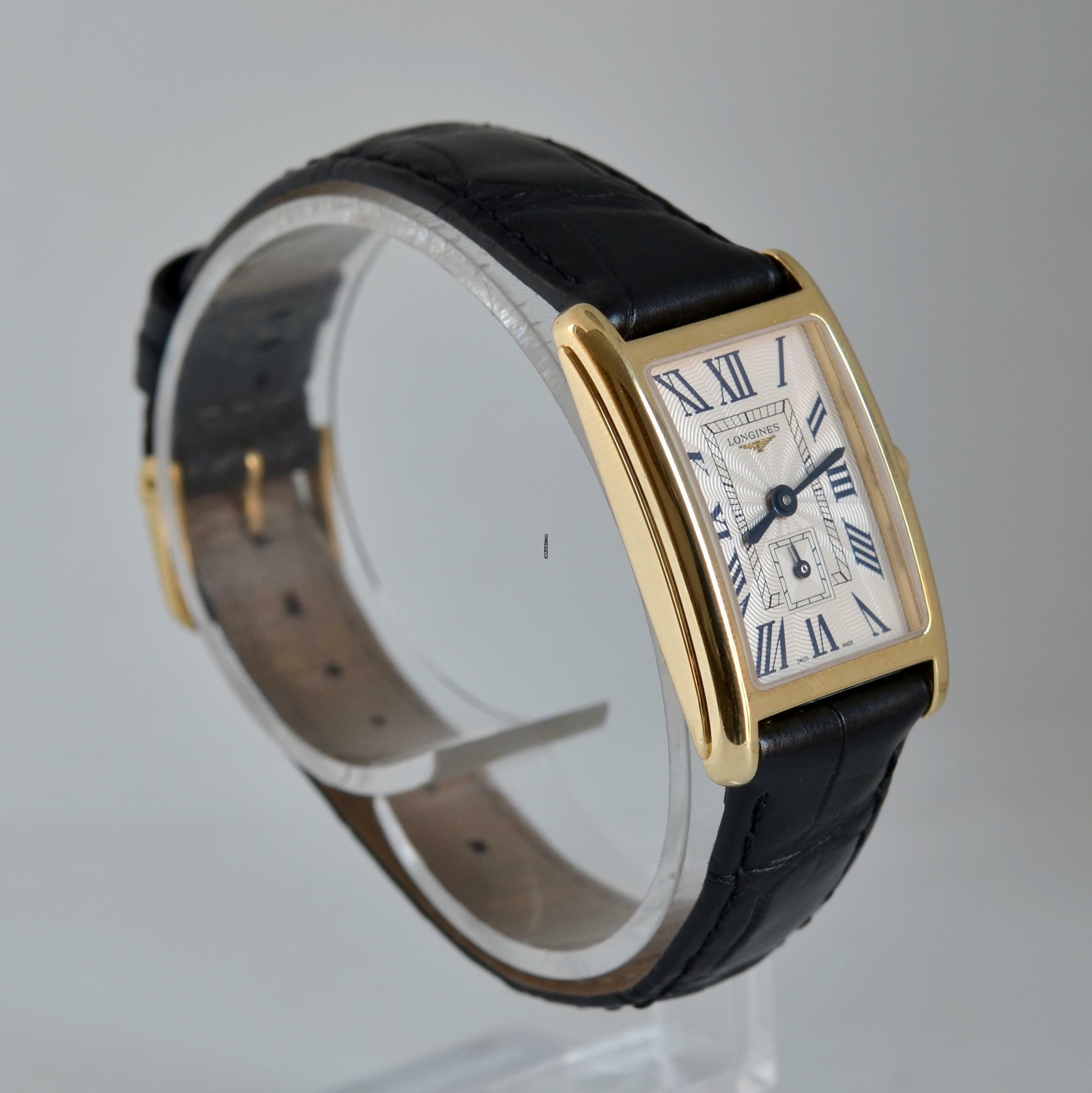 Thumbnail von Longines DolceVita L5.255.6.71.0 yellow gold 18KT quartz Full Set Like NEW