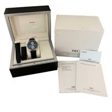 Thumbnail von IWC Portugieser Chronograph Portuguese IW371404 chronograph Panda black dial 2007 Full Set