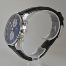 Thumbnail von IWC Portugieser Chronograph Portuguese IW371404 chronograph Panda black dial 2007 Full Set